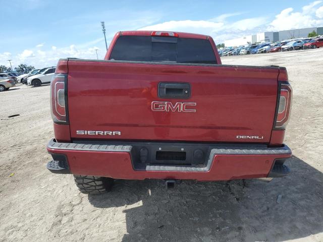 3GTU2PEJXJG290346 - 2018 GMC SIERRA K1500 DENALI RED photo 6