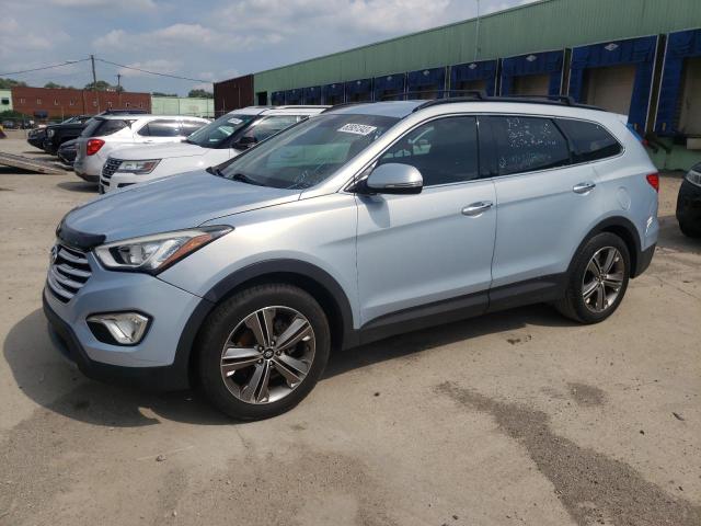 KM8SR4HF0DU002467 - 2013 HYUNDAI SANTA FE LIMITED BLUE photo 1