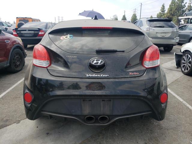 KMHTC6AE6GU287540 - 2016 HYUNDAI VELOSTER TURBO BLACK photo 6