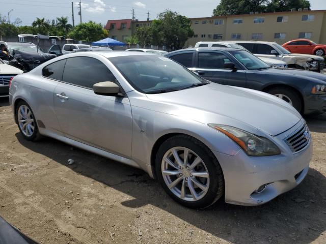 JN1CV6EK6EM112588 - 2014 INFINITI Q60 JOURNEY SILVER photo 4