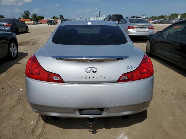 JN1CV6EK6EM112588 - 2014 INFINITI Q60 JOURNEY SILVER photo 6