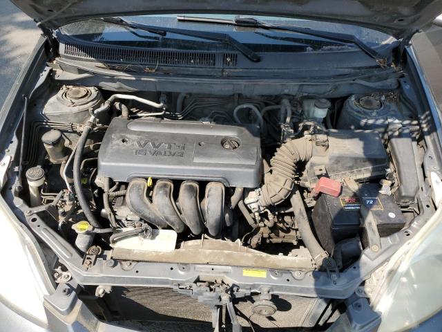2T1KR30E97C636055 - 2007 TOYOTA COROLLA MA XR SILVER photo 11