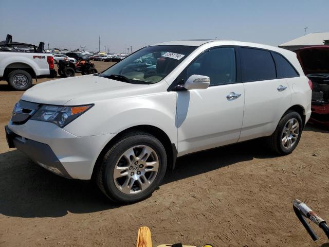 2HNYD28699H532880 - 2009 ACURA MDX TECHNOLOGY WHITE photo 1