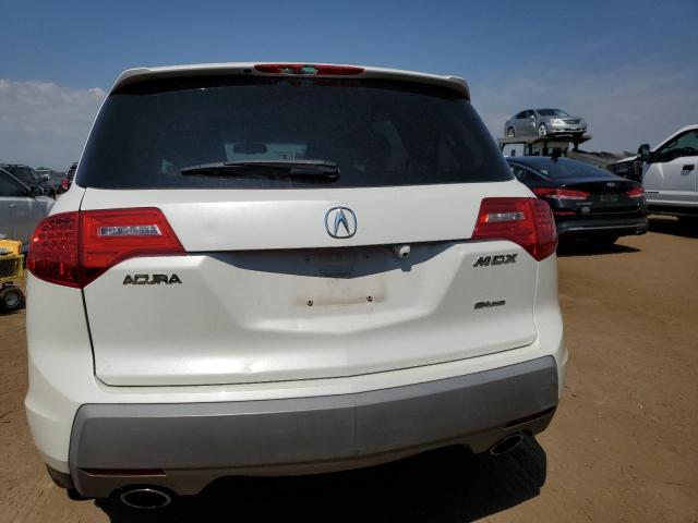 2HNYD28699H532880 - 2009 ACURA MDX TECHNOLOGY WHITE photo 6