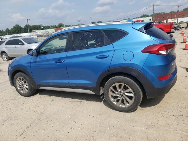 KM8J33A47JU706435 - 2018 HYUNDAI TUCSON SEL BLUE photo 2