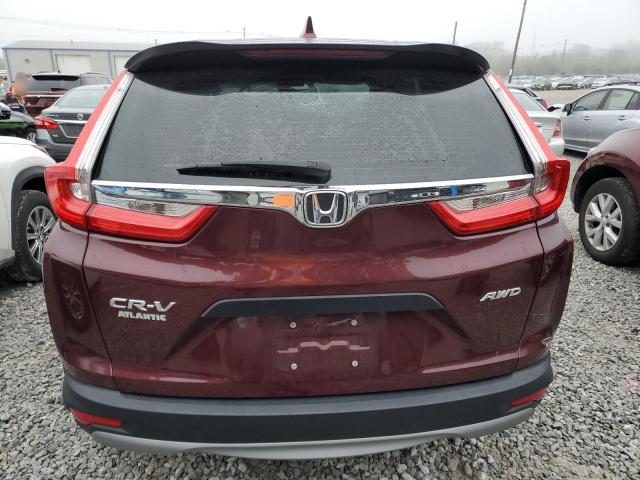 2HKRW6H38JH227271 - 2018 HONDA CR-V LX MAROON photo 6