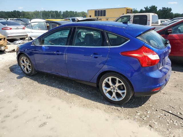 1FAHP3M29CL414141 - 2012 FORD FOCUS SEL BLUE photo 2