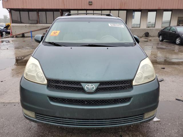 5TDZA22C24S033902 - 2004 TOYOTA SIENNA XLE GREEN photo 5