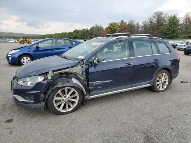 3VWH17AU9HM525560 - 2017 VOLKSWAGEN GOLF ALLTR S BLUE photo 1