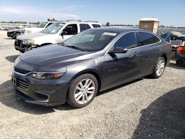 1G1ZD5ST8JF215634 - 2018 CHEVROLET MALIBU LT GRAY photo 1