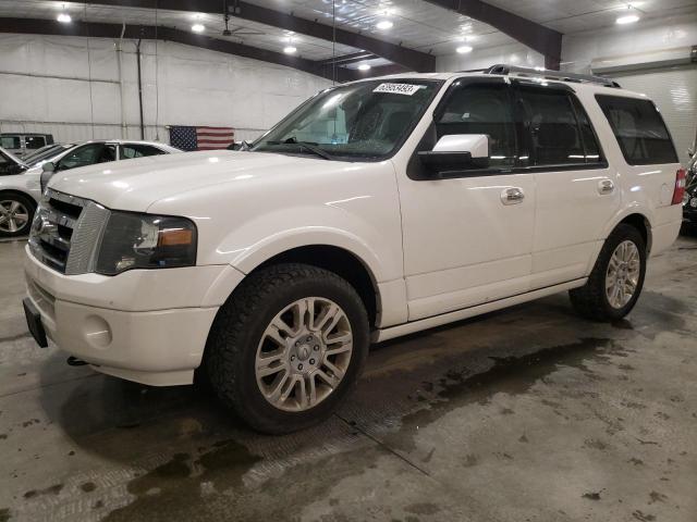 1FMJU2A58DEF28727 - 2013 FORD EXPEDITION LIMITED WHITE photo 1