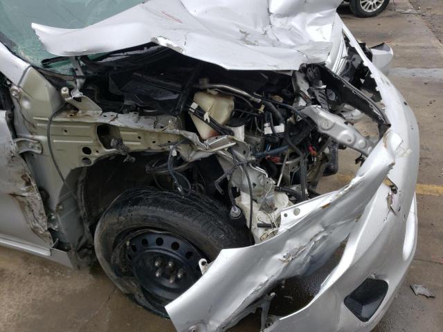 5YFBU4EE6DP200322 - 2013 TOYOTA COROLLA BASE SILVER photo 9