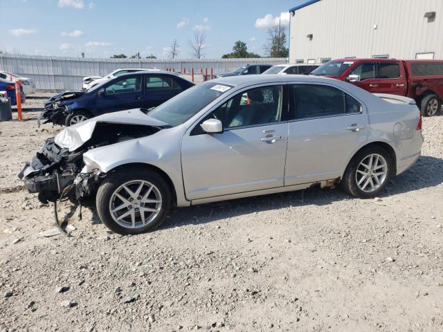 3FAHP0JA0AR376825 - 2010 FORD FUSION SEL SILVER photo 1