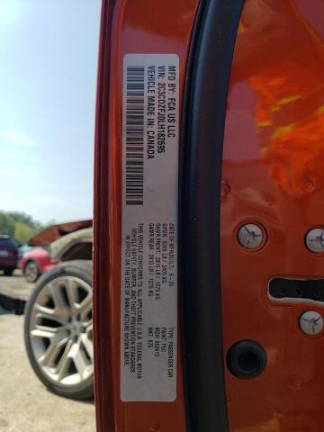 2C3CDZFJ0LH182695 - 2020 DODGE CHALLENGER R/T SCAT PACK ORANGE photo 12