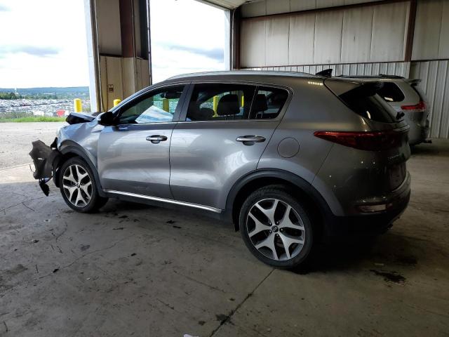 KNDPRCA61H7241867 - 2017 KIA SPORTAGE SX GRAY photo 2