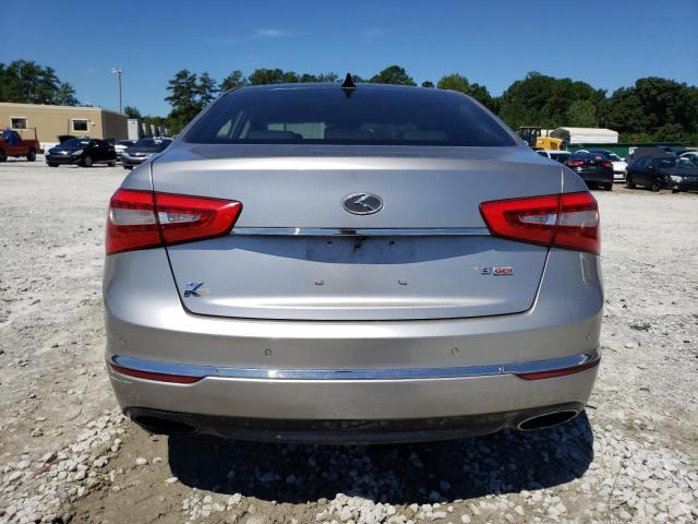 KNALN4D70E5127075 - 2014 KIA CADENZA PREMIUM SILVER photo 6