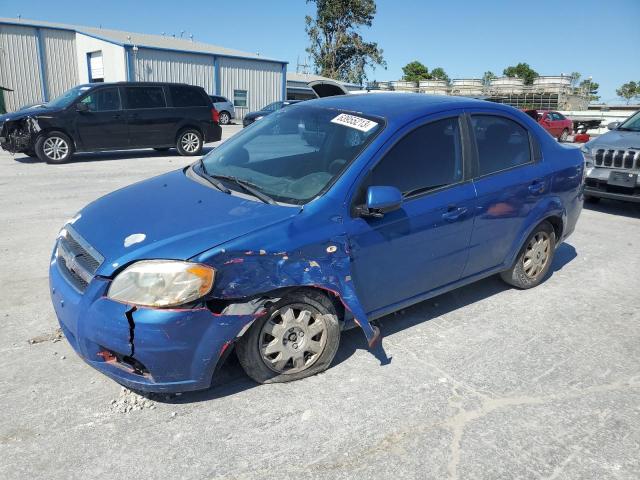 KL1TD56658B094488 - 2008 CHEVROLET AVEO BASE BLUE photo 1