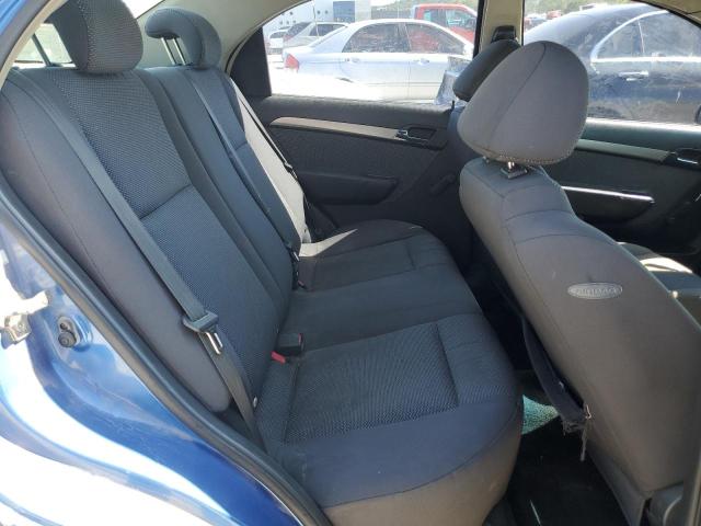KL1TD56658B094488 - 2008 CHEVROLET AVEO BASE BLUE photo 10