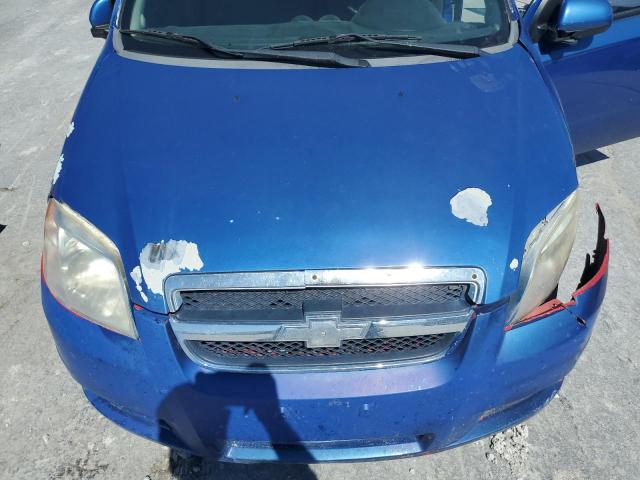 KL1TD56658B094488 - 2008 CHEVROLET AVEO BASE BLUE photo 11