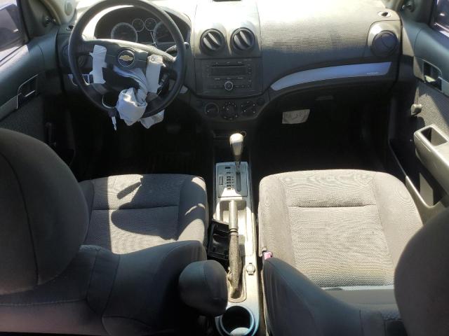 KL1TD56658B094488 - 2008 CHEVROLET AVEO BASE BLUE photo 8