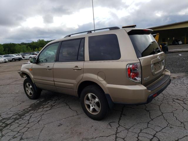 2HKYF18626H555415 - 2006 HONDA PILOT EX TAN photo 2