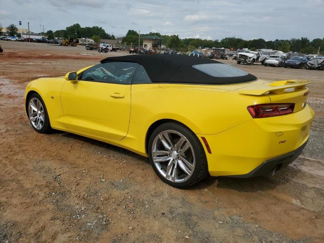 1G1FB3DS8H0142604 - 2017 CHEVROLET CAMARO LT YELLOW photo 2