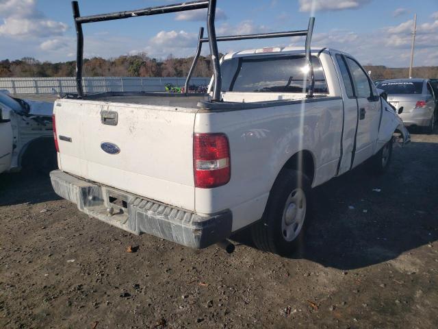 1FTRF12218KE06511 - 2008 FORD F150 WHITE photo 4