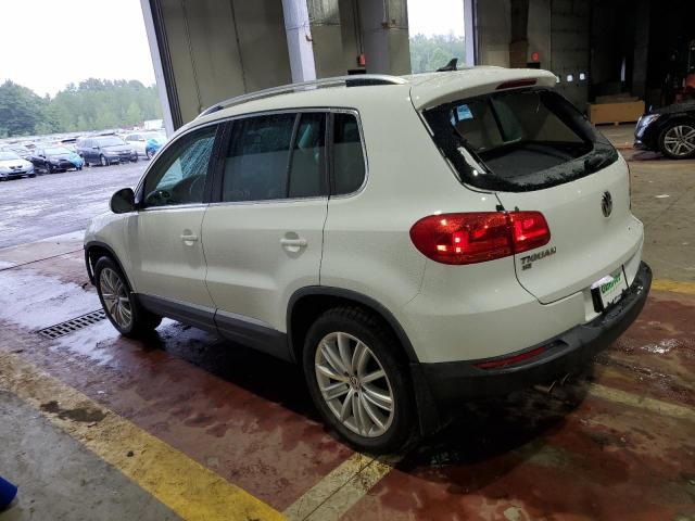 WVGBV7AX4GW525970 - 2016 VOLKSWAGEN TIGUAN S WHITE photo 2