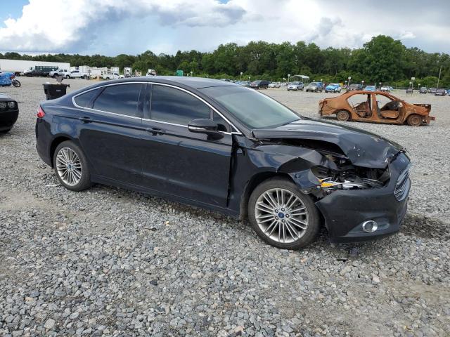 3FA6P0H97DR351833 - 2013 FORD FUSION SE BLACK photo 4