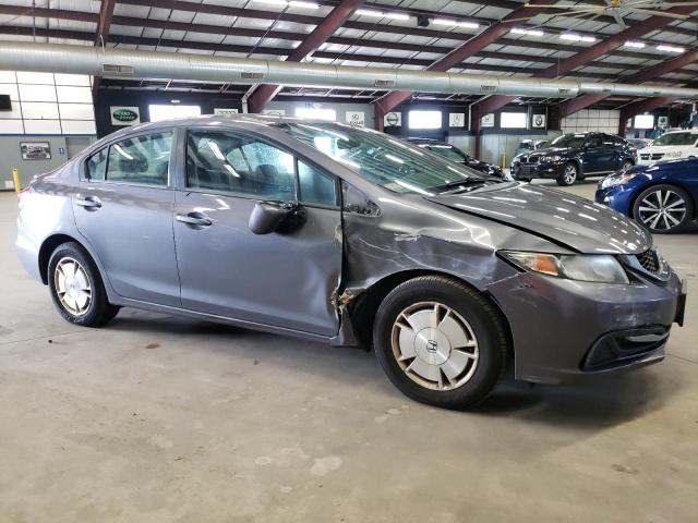 2HGFB2F66EH518128 - 2014 HONDA CIVIC HF BLUE photo 4