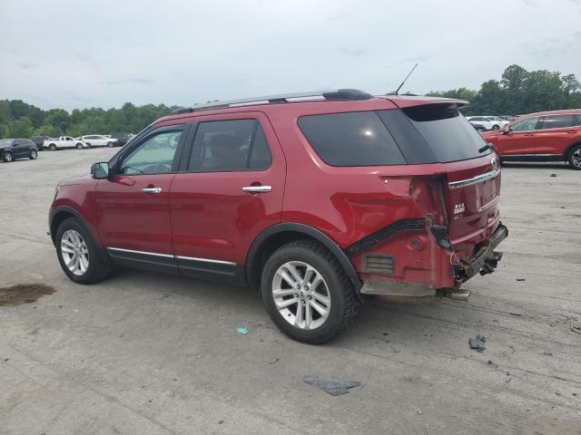 1FM5K8D86EGA74063 - 2014 FORD EXPLORER XLT BURGUNDY photo 2