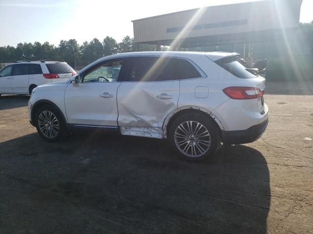 2LMTJ8LR1GBL71292 - 2016 LINCOLN MKX RESERVE თეთრი ფოტო 2