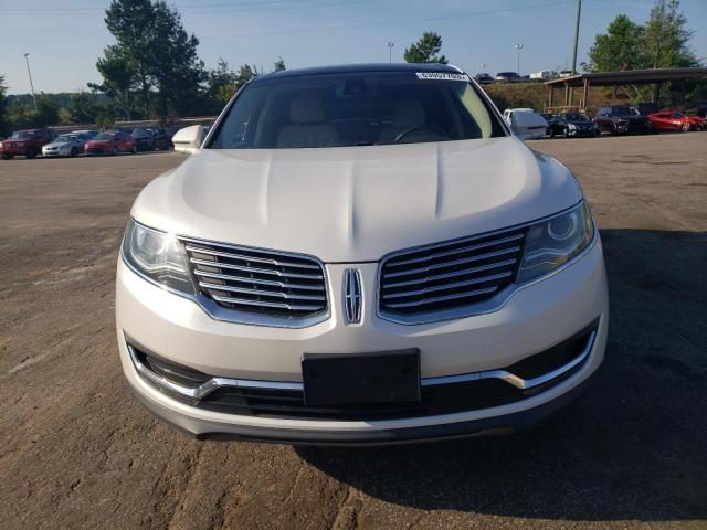 2LMTJ8LR1GBL71292 - 2016 LINCOLN MKX RESERVE WHITE photo 5