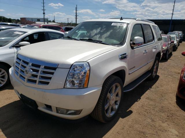 1GYS4EEJ6BR230713 - 2011 CADILLAC ESCALADE HYBRID WHITE photo 1