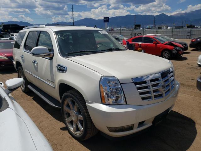 1GYS4EEJ6BR230713 - 2011 CADILLAC ESCALADE HYBRID WHITE photo 4