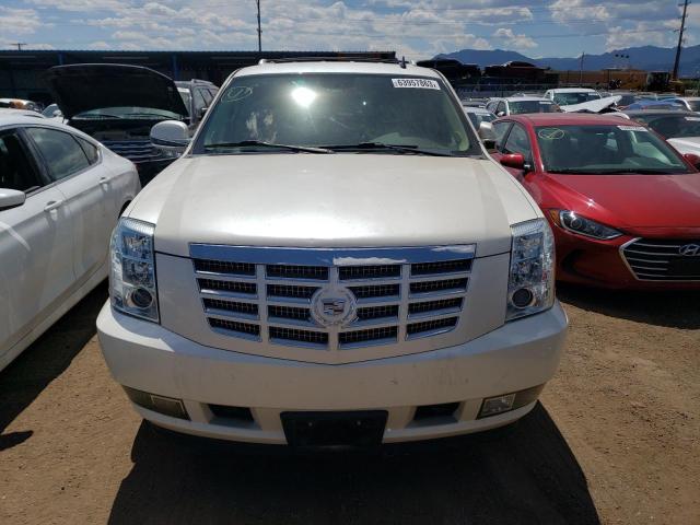 1GYS4EEJ6BR230713 - 2011 CADILLAC ESCALADE HYBRID WHITE photo 5