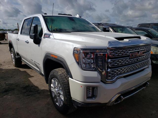 1GT49REY4MF230198 - 2021 GMC SIERRA K2500 DENALI WHITE photo 1