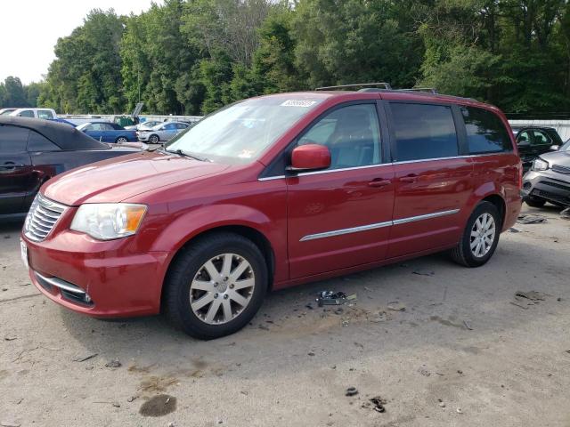 2C4RC1BG3DR684469 - 2013 CHRYSLER TOWN & COU TOURING 栗色 照片 1