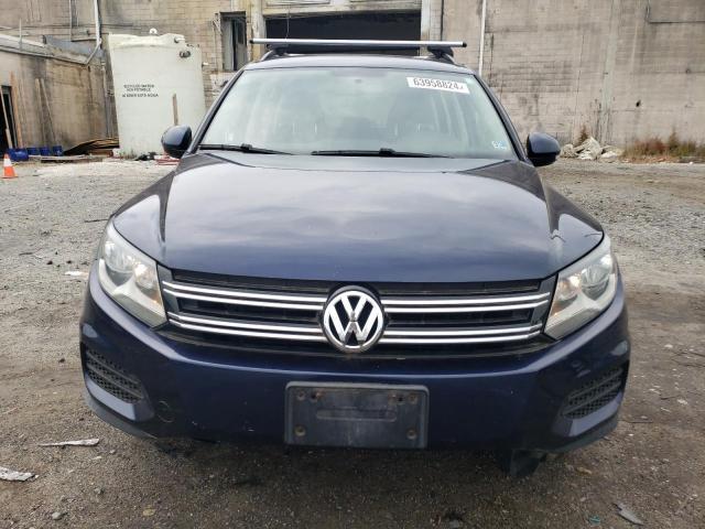 WVGAV7AX1FW535267 - 2015 VOLKSWAGEN TIGUAN S BLUE photo 5