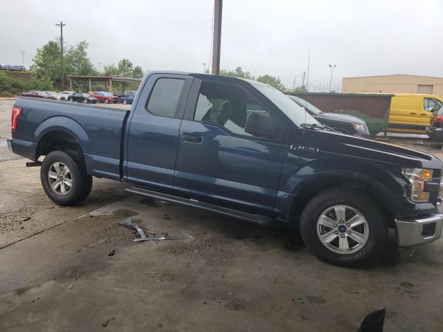 1FTEX1C87GFB34259 - 2016 FORD F150 SUPER CAB BLUE photo 4