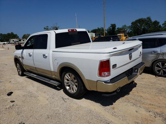 1C6RR7PM2FS643744 - 2015 RAM 1500 LONGHORN WHITE photo 2