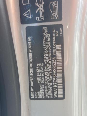 WBA1K7C53FV235354 - 2015 BMW 228 XI SILVER photo 13