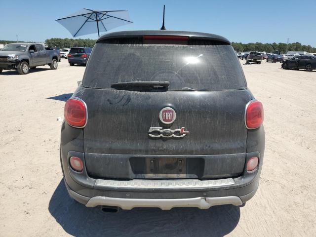 ZFBCFADH3EZ006737 - 2014 FIAT 500L TREKKING BLACK photo 6