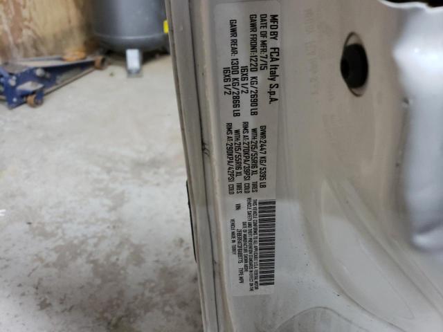 ZFBERFAT3F6A89775 - 2015 RAM PROMASTER WHITE photo 13