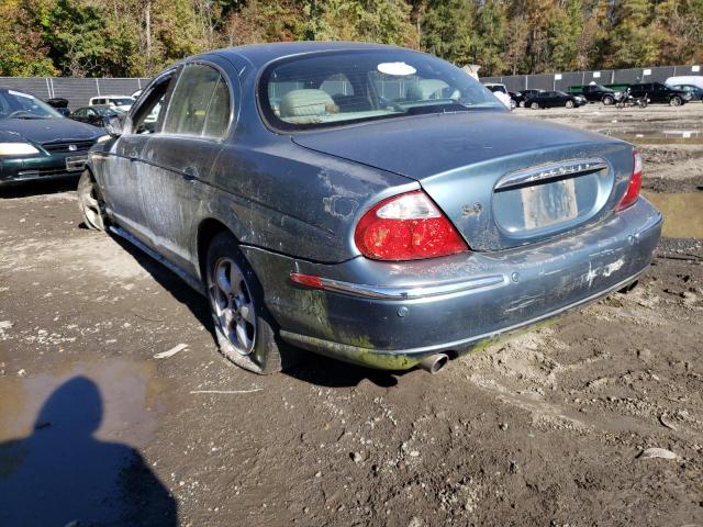 SAJDA01N21FM10548 - 2001 JAGUAR S-TYPE TURQUOISE photo 3