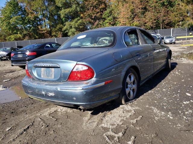 SAJDA01N21FM10548 - 2001 JAGUAR S-TYPE TURQUOISE photo 4