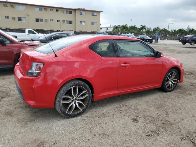 JTKJF5C79FJ009669 - 2015 TOYOTA SCION TC 红色 照片 3