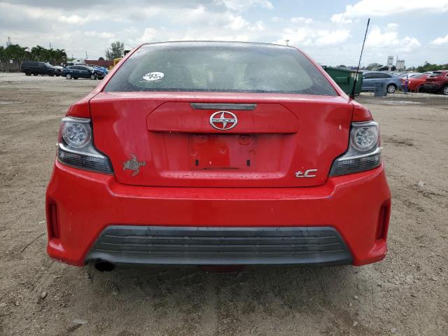 JTKJF5C79FJ009669 - 2015 TOYOTA SCION TC 红色 照片 6