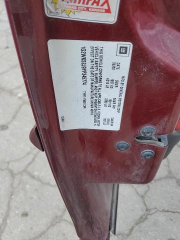 1G2WK52J9YF345774 - 2000 PONTIAC GRAND PRIX SE1 BURGUNDY photo 13