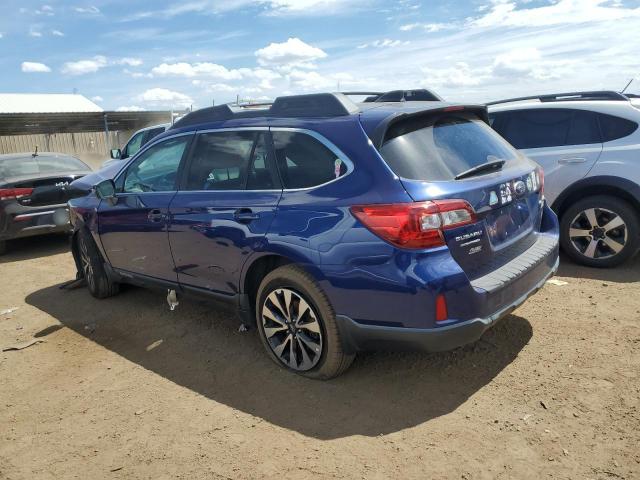 4S4BSAKC9H3221148 - 2017 SUBARU OUTBACK 2.5I LIMITED BLUE photo 2